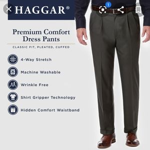 NWOT Haggar classic fit dress pants